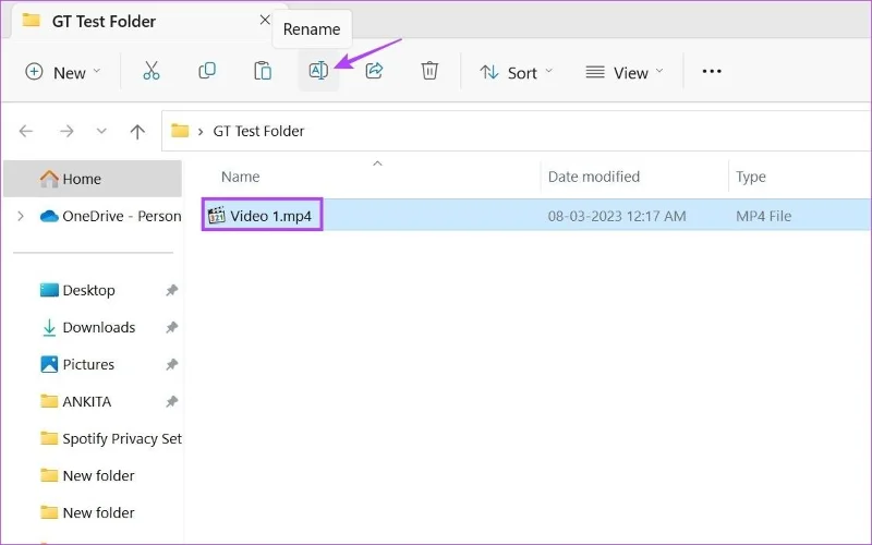 4 eenvoudige manieren om het bestandstype (extensie) te wijzigen in Windows 11
