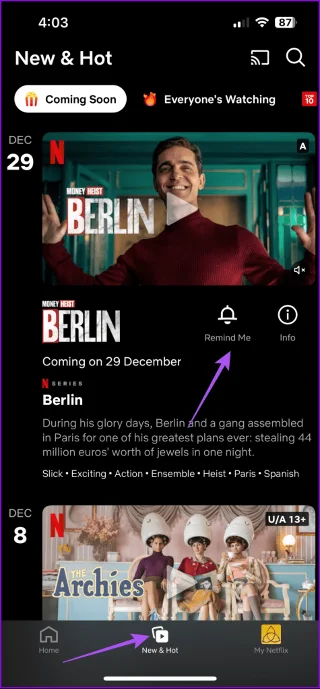 5 beste oplossingen voor Netflix-app-meldingen werken niet op iPhone en Android