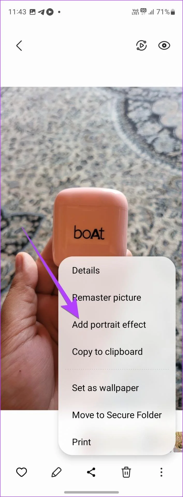 4 façons de flouter l'arrière-plan ou une partie d'une image sur les téléphones Samsung Galaxy