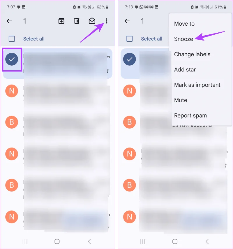 Come utilizzare la funzione Posticipa in Gmail su dispositivi mobili e desktop