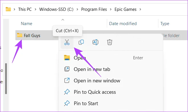 Comment changer l'emplacement d'installation d'Epic Games sous Windows