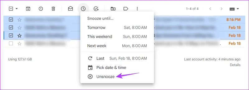 Come utilizzare la funzione Posticipa in Gmail su dispositivi mobili e desktop