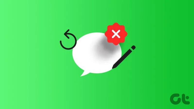 Pourquoi ne puis-je pas annuler ou modifier des messages sur iMessage