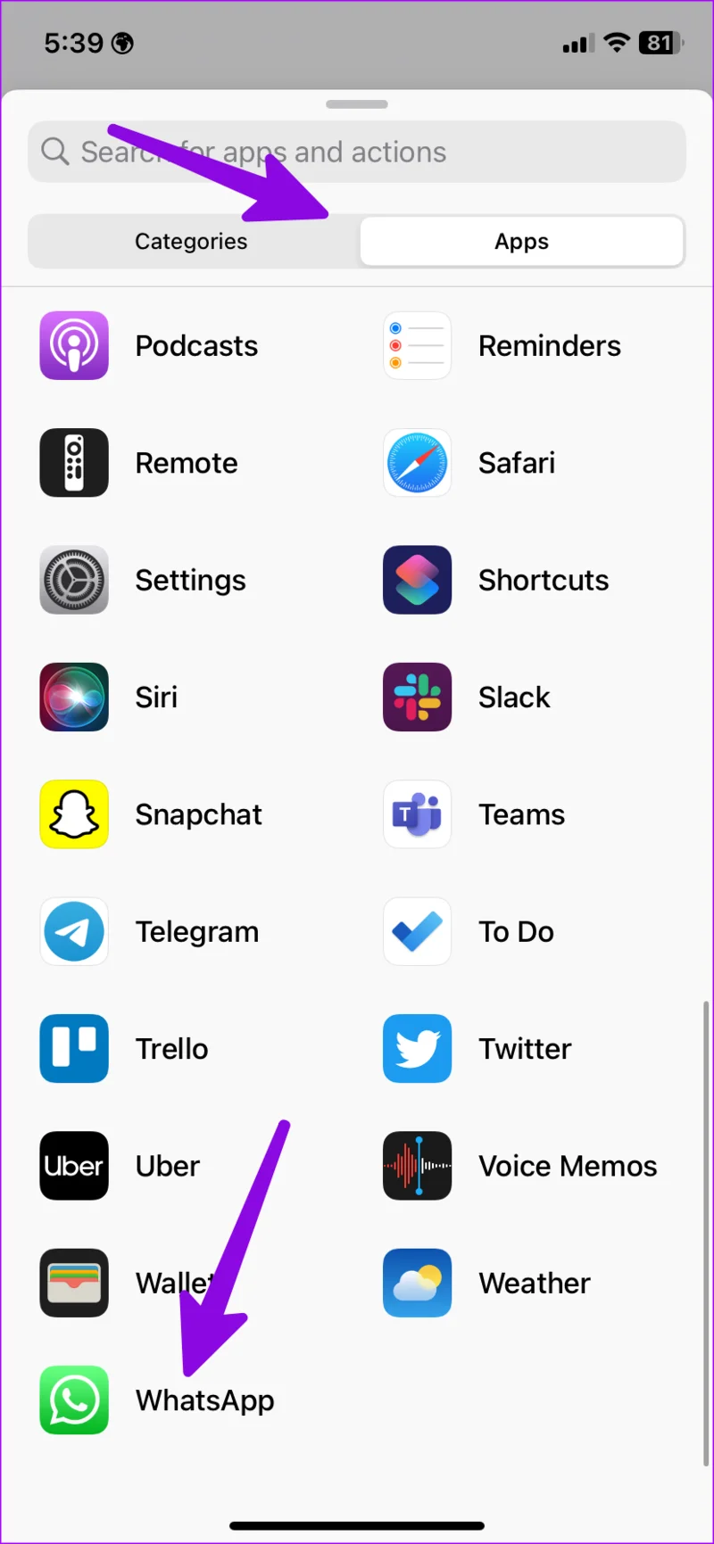 วิธีสร้างทางลัดการติดต่อ WhatsApp บน iPhone