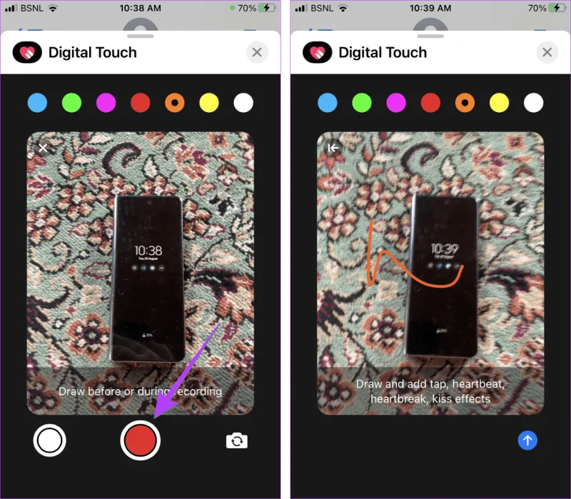 Top 9 iMessage-trucs zoals Pew Pew om speciale effecten op de iPhone toe te voegen
