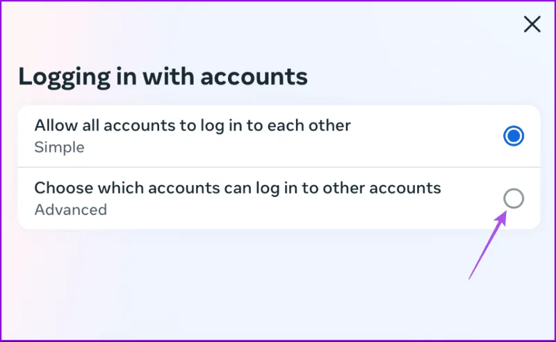 Come accedere a Facebook con Instagram