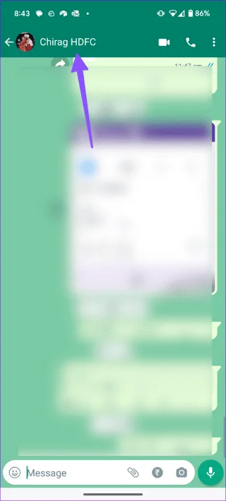 Perché ricevo messaggi da un numero bloccato