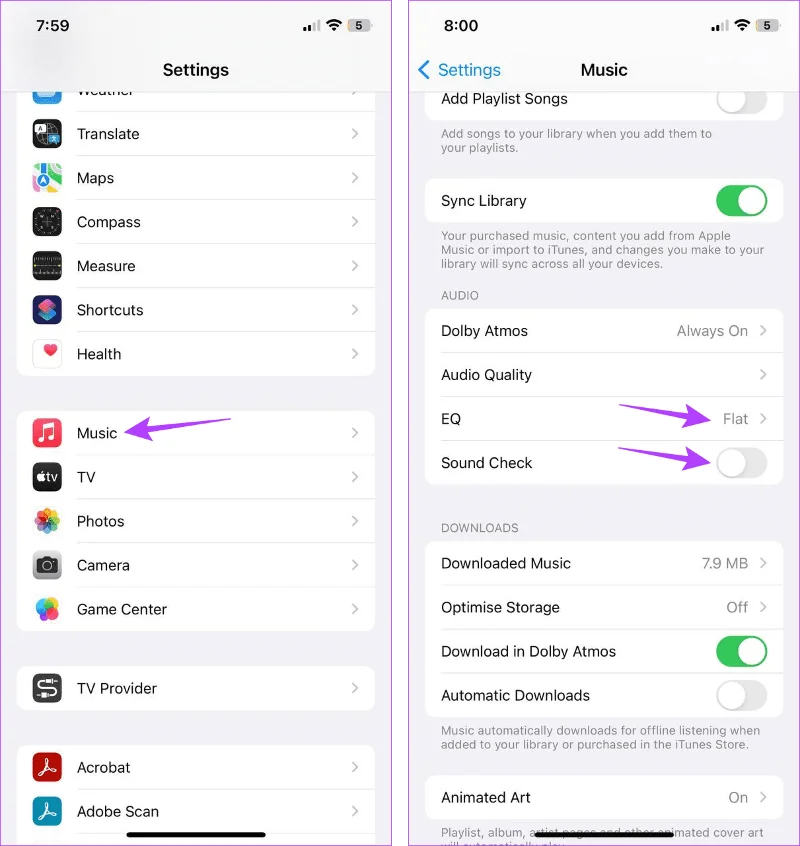 9 façons de résoudre le problème de faible volume d'Apple Music sur iPhone