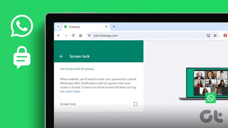 WhatsApp Web beveiligen met een wachtwoord