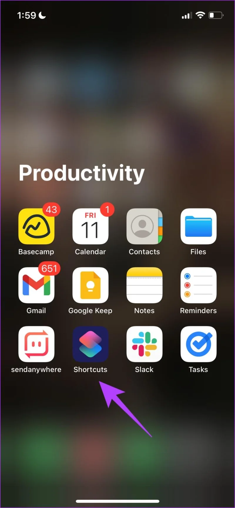 App-pictogrammen op de iPhone wijzigen met de snelkoppelingen-app