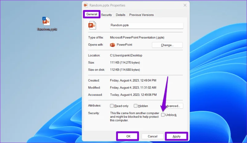 أفضل 6 طرق لإصلاح PowerPoint الذي وجد مشكلة في المحتوى على Windows