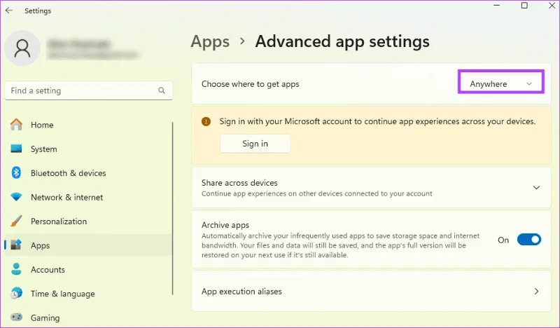 Las 4 formas principales de desactivar aplicaciones verificadas por Microsoft en Windows 11