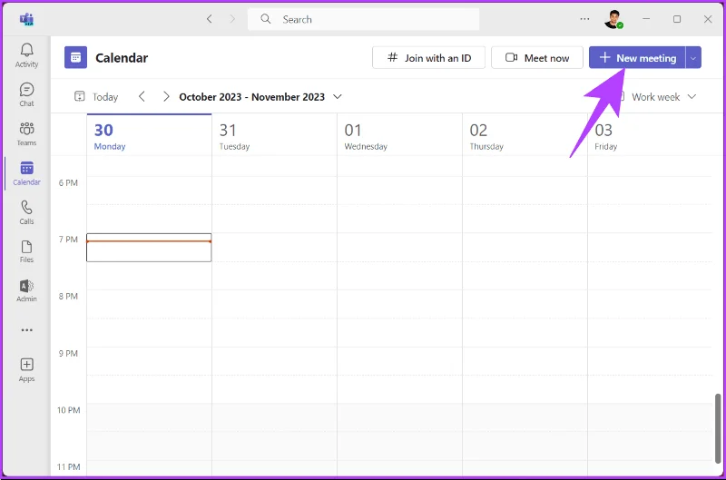 Comment vérifier le calendrier de quelqu'un dans les équipes