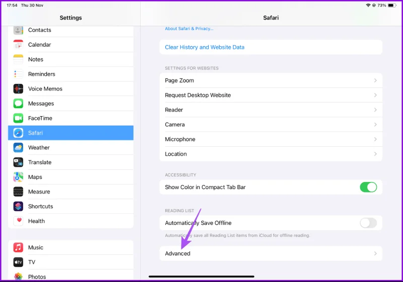 Come eliminare i tracker dei siti Web da Safari