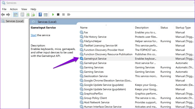 5 façons d'empêcher le service Microsoft GameInput de planter votre PC Windows