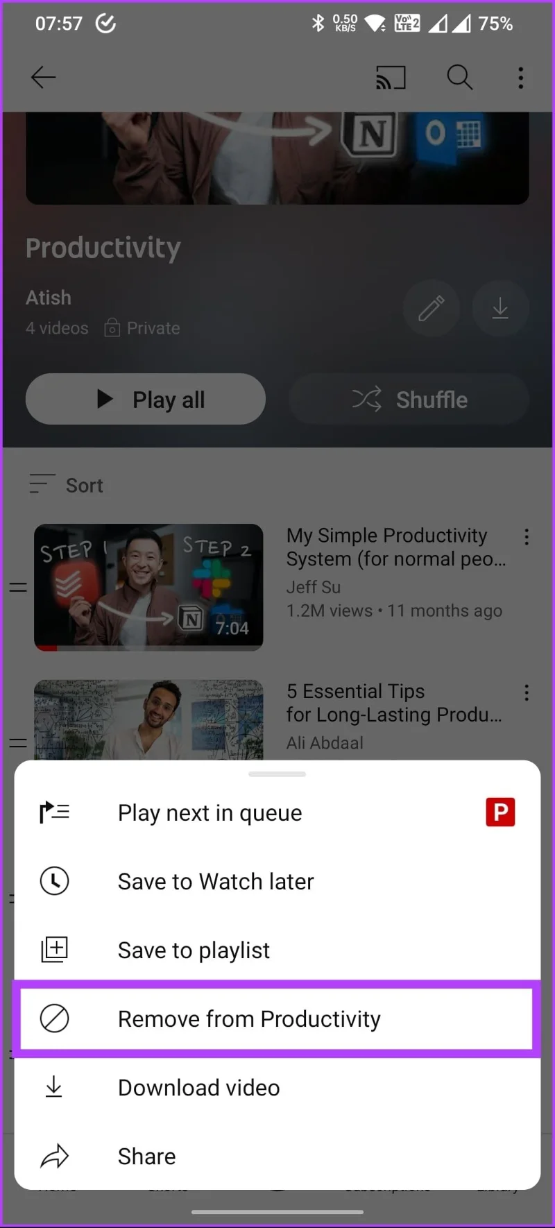 Come eliminare la playlist di YouTube su desktop o dispositivo mobile