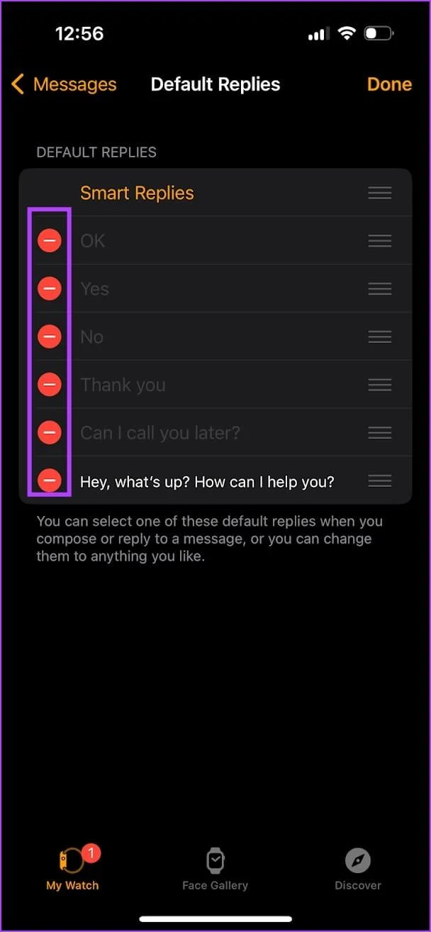 Comment désactiver les accusés de lecture pour Apple Watch uniquement