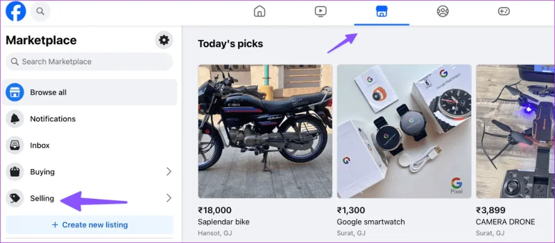 Come ottenere più visualizzazioni sul Marketplace di Facebook