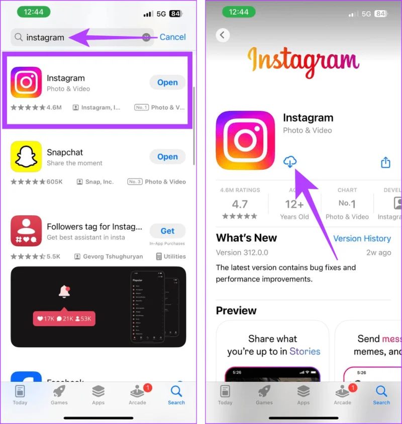 7 correzioni per "Impossibile contattare gli account disabilitati" su Instagram