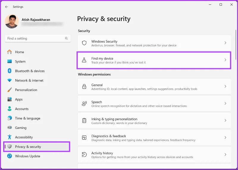 Comment utiliser Microsoft Find My Device pour suivre un ordinateur portable perdu ou volé