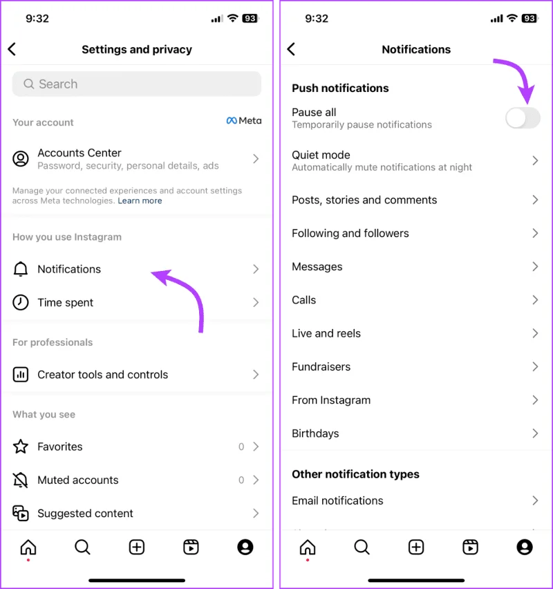Meerdere manieren om iemand op Instagram te dempen vanaf iPhone, Android, webbrowser