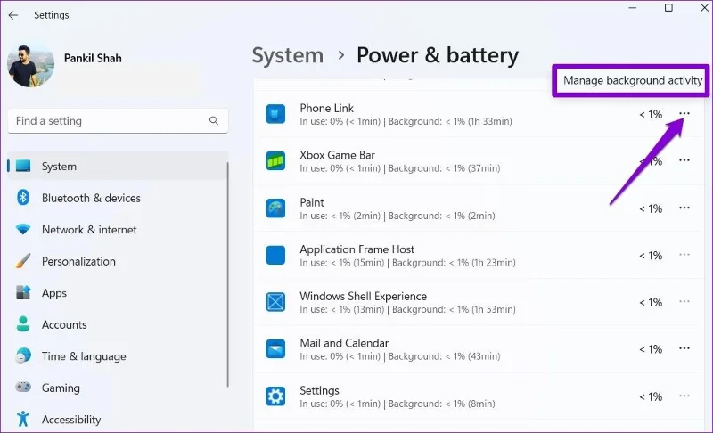 5 formas de corregir la opción de permisos de aplicaciones en segundo plano que falta en Windows 11