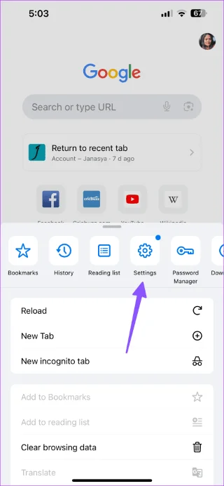 Désactiver Google Translate sur iPhone