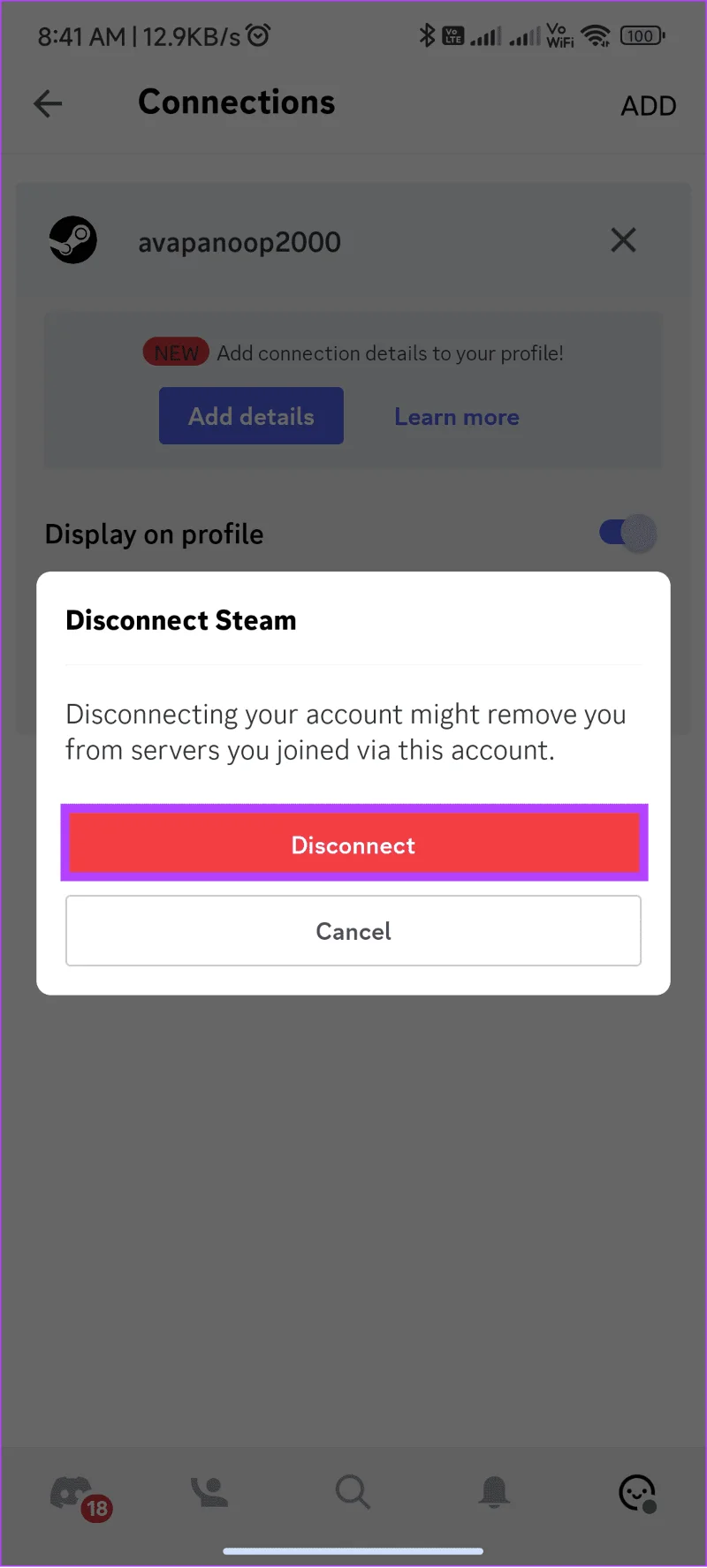 Comment connecter Steam à Discord et que faire si vous ne parvenez pas