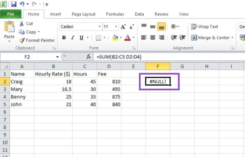 Veelvoorkomende Microsoft Excel Formule Fouten en Hoe Deze Te Verhelpen