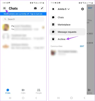 Pouvez-vous récupérer les messages Facebook supprimés