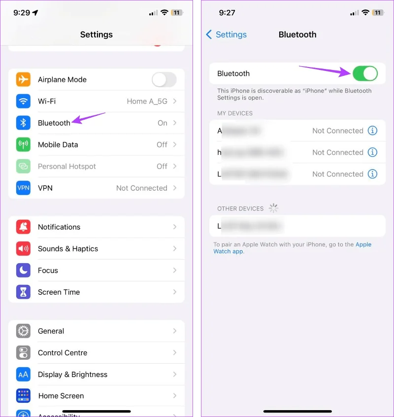 8 manieren om te verhelpen dat Bluetooth niet werkt op iPhone en iPad