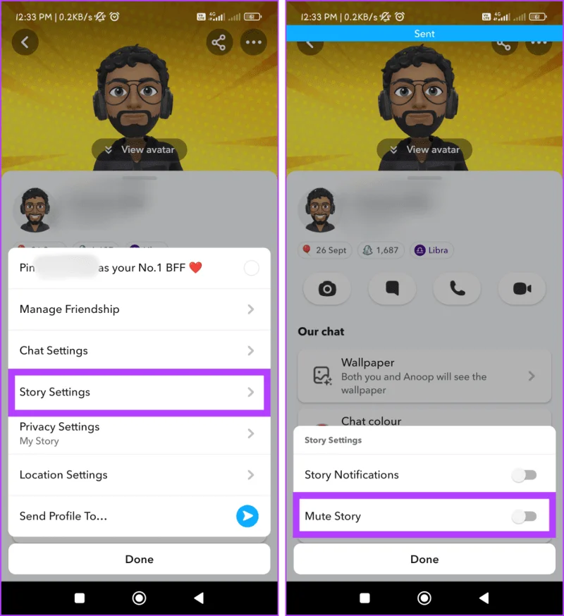 Comment désactiver quelqu'un sur Snapchat