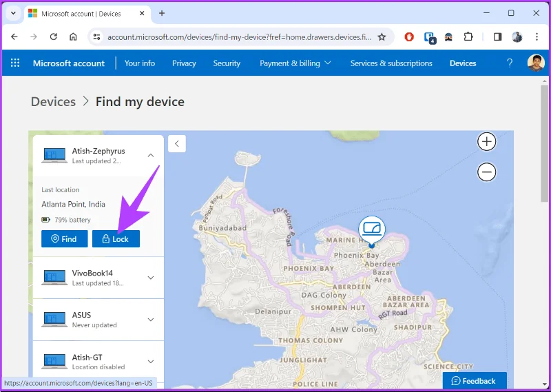 Comment utiliser Microsoft Find My Device pour suivre un ordinateur portable perdu ou volé