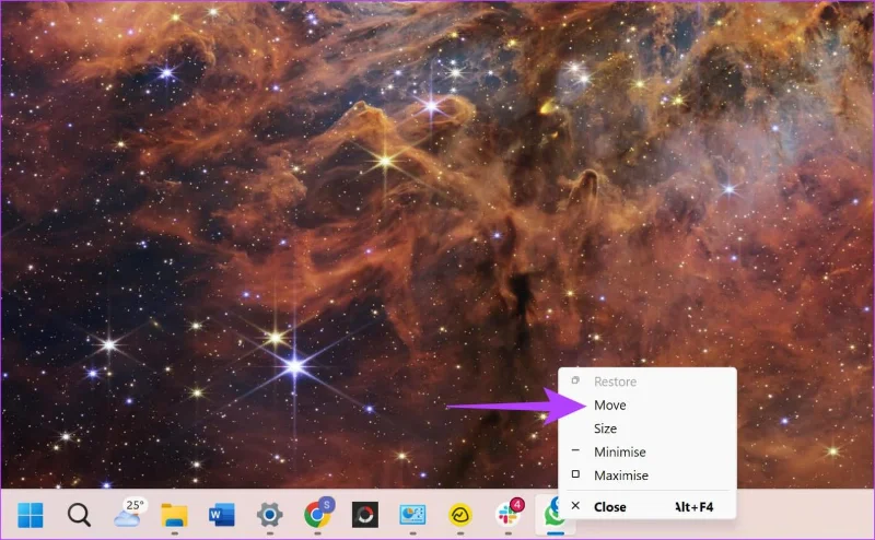 6 formas de recuperar una ventana fuera de la pantalla en Windows