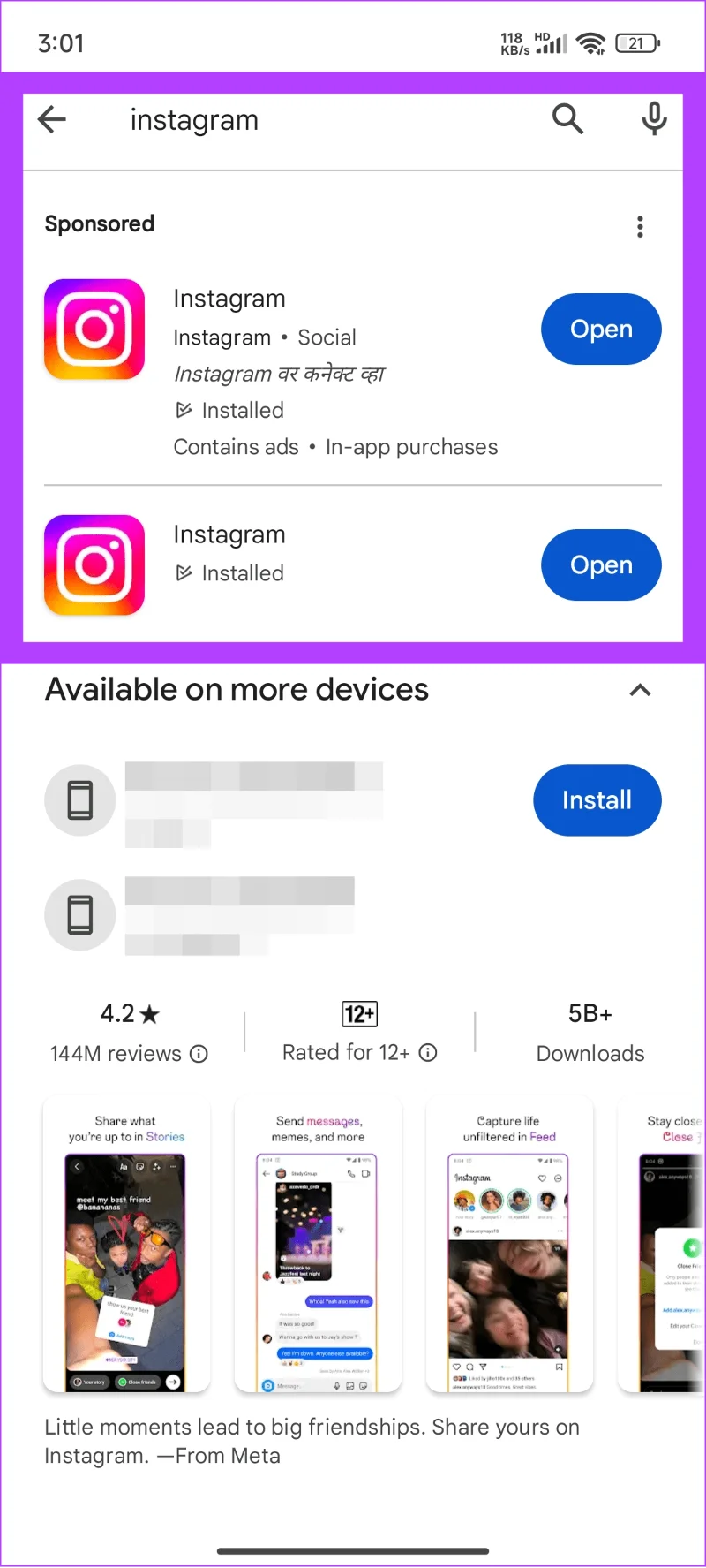 5 façons de réparer les GIF qui ne fonctionnent pas sur Instagram