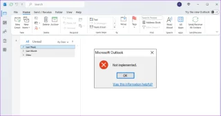 Las 6 soluciones principales para errores no implementados en Microsoft Outlook para Windows