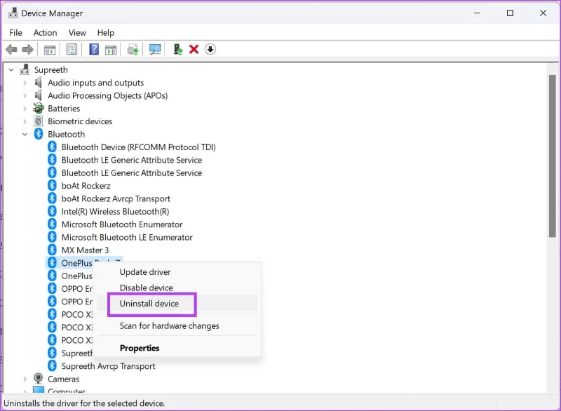 Hoe Bluetooth-apparaten op Windows te verwijderen