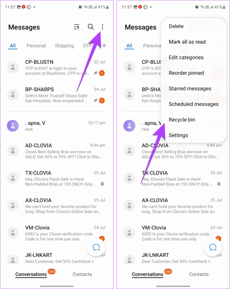 Top 16 Samsung-sms-instellingen die u moet kennen