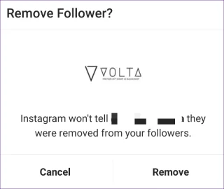 Cosa succede quando rimuovi un follower su Instagram