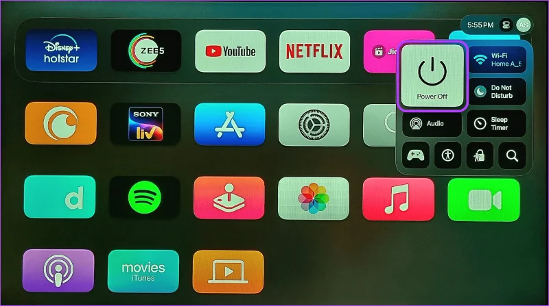 Come spegnere Apple TV con o senza telecomando