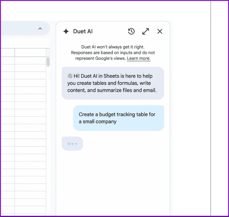 วิธีใช้ Duet AI ใน Google ชีต, Gmail และ Google Drive