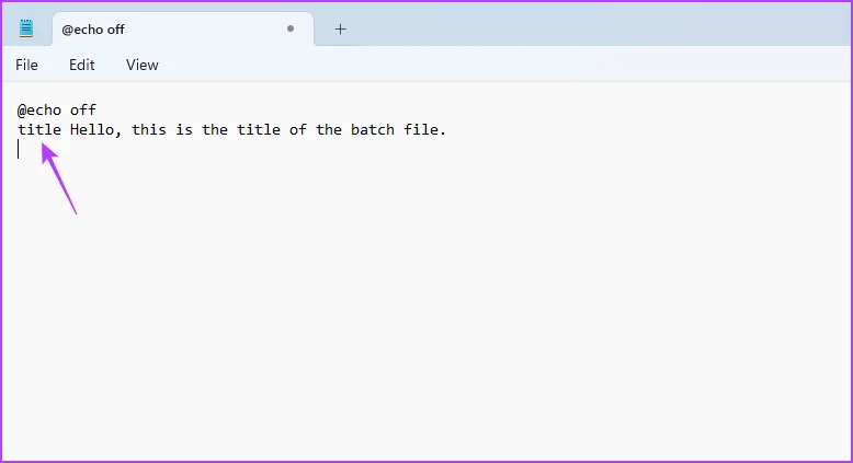 Cómo crear y ver archivos por lotes (BAT) en Windows 11