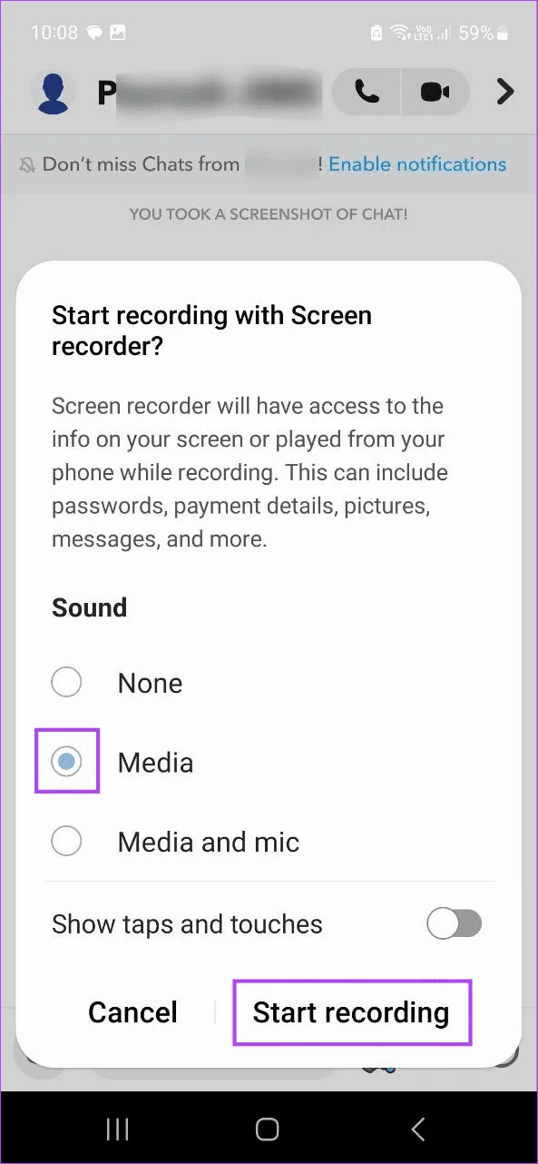 6 manieren om een ​​screenshot te maken op Snapchat zonder dat ze het weten