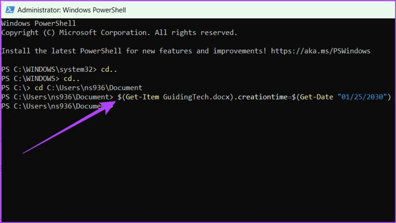 Cómo cambiar la fecha de creación, la fecha de modificación y otros atributos en Windows