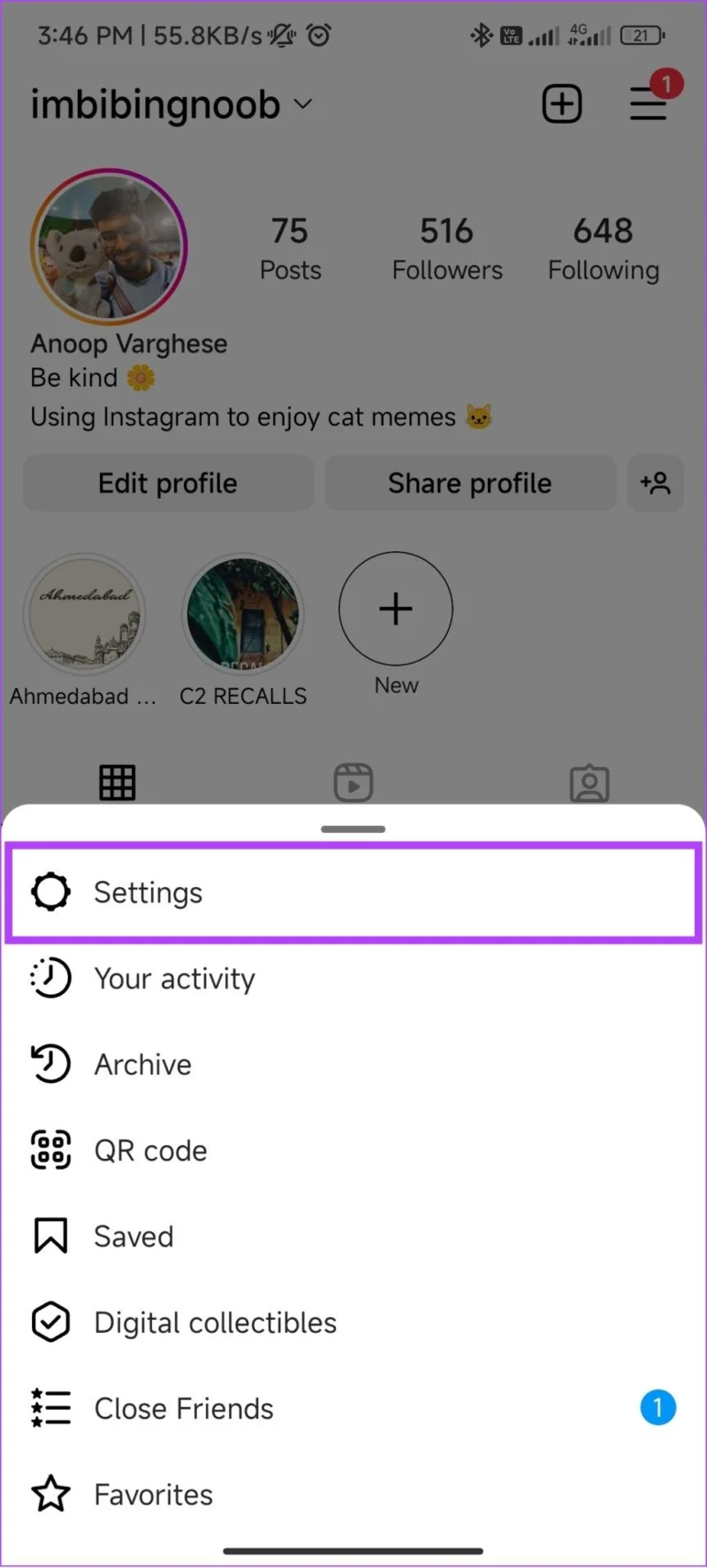 14 semplici modi per correggere l'opzione dei rulli che non viene visualizzata su Instagram
