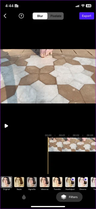 Hoe u een video of schermopname op de iPhone kunt vervagen