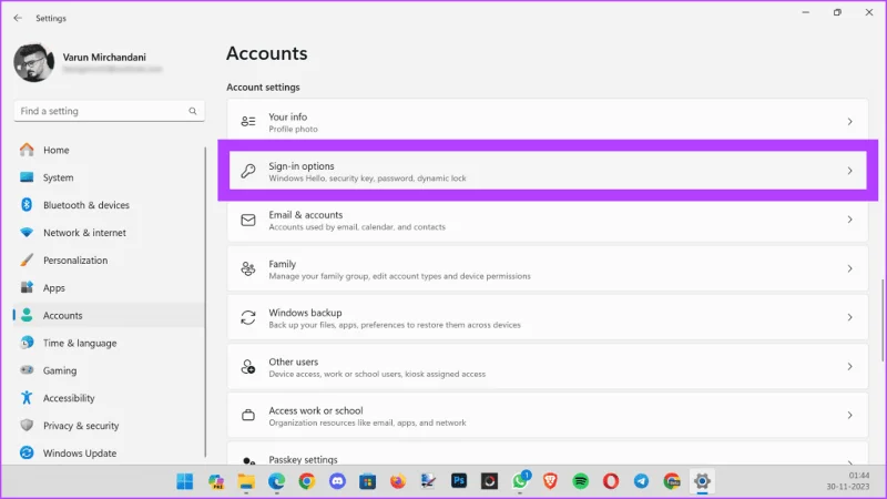 Cómo desactivar Windows Hello para las contraseñas de Google Chrome