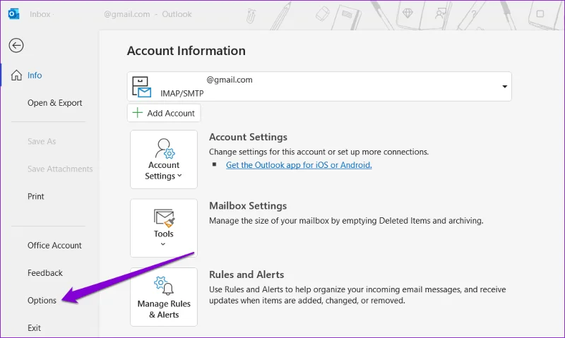 Top 5 des correctifs pour les modèles de courrier électronique manquants dans Microsoft Outlook