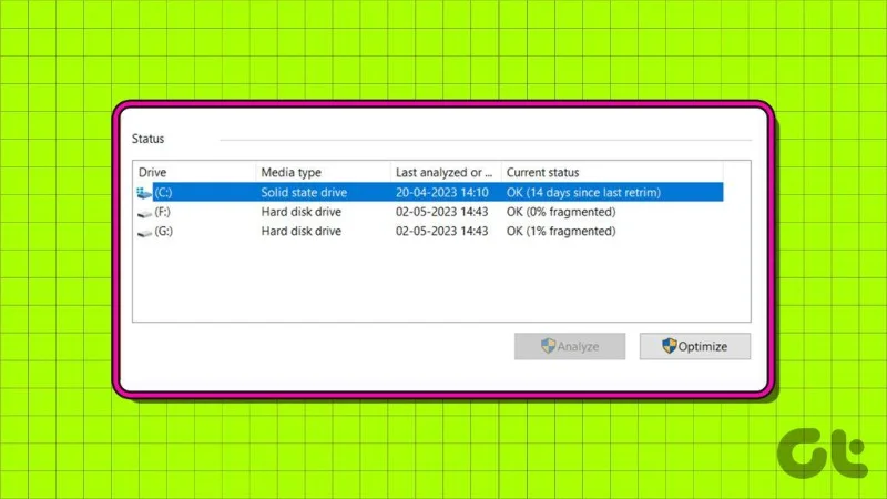 6 formas de comprobar si una computadora portátil con Windows tiene HDD o SSD y su tipo
