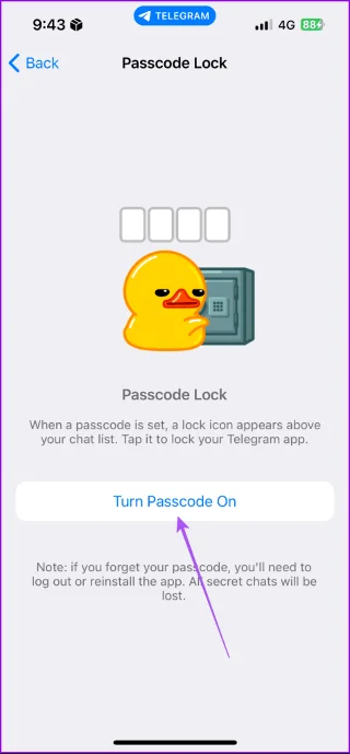 Come bloccare Telegram utilizzando il passcode su dispositivo mobile e desktop
